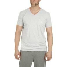 Emporio Armani Herren Oberteile Emporio Armani T-Shirt mit V-Ausschnitt - Weiß