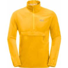 Jack Wolfskin Men's Pack & Go Overhead Jacket - Burly Yellow