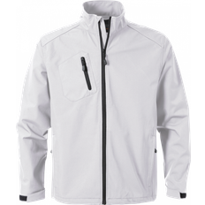 Hvid - Softshell-jakke Jakker Fristads Softshell Jacket 1476 SBT - White