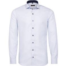 Eterna skjorta slim fit Eterna skjorta Struktur Slim Fit, Ljus