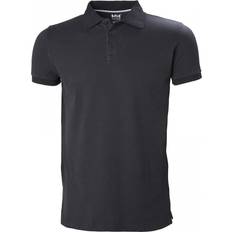 Gris - Hombre Polos Helly Hansen Polo Crew Para Hombre Blanco - White