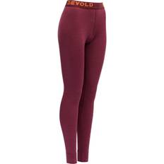 Mujer - Rojo Pantalones Térmicos Devold Expedition Merino 235 Longs