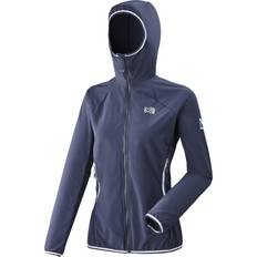 Softshelljacke - Weiß Jacken Millet LD Trilogy Cordura Hoodie Softshell jacket Women's Saphir