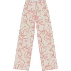 Printed jeans