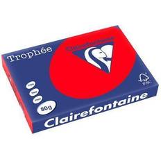 Clairefontaine Kopieringspapper TROPHEÉ A3 80g Röd 500/FP