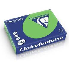 Gröna Kopieringspapper Clairefontaine Kop.ppr TROPHEÉ A4 160g vårgrön 250/FP