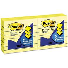 Post-it Pop-up Notes Refill Lined Canary Yellow (6pk)