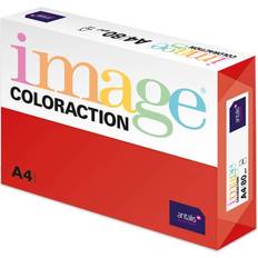 Image Coloraction kulørt kopipapir A4 160g CO44 Coral Red Chile