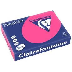 Rosa Kopieringspapper Clairefontaine Kop.ppr TROPHEÉ A4 80g neonrosa 500/FP