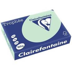 Verde Papeles de copia Clairefontaine Kopieringspapper TROPHEÉ A4 160g Mintgrön 250/FP