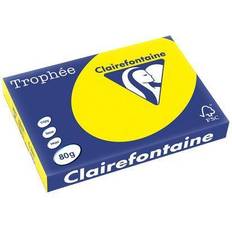 Gula Kopieringspapper Clairefontaine Kop.ppr TROPHEÃ A3 80g Gul 500/FP