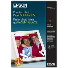 Epson luster Epson Premium Luster Semi-Gloss Photo Inkjet Paper, 13x19" 20 Sheets