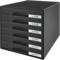 Leitz Skuffekabinet Plus 6-skuffer Sort, 52120095