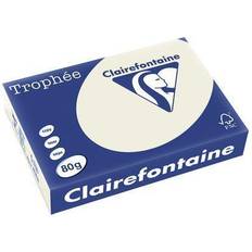 Gråa Kopieringspapper Clairefontaine Kopieringspapper TROPHEÉ A4 80g Grå 500/FP