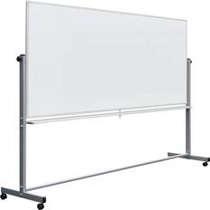 Presentation Boards on sale Luxor Steel Double Sided Dry Erase Whiteboard 96x40"