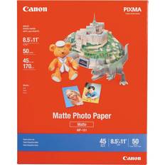 Black Photo Paper Canon Matte Photo Paper 8.5x11" 170g/m² 50pcs