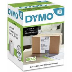 Labels Dymo LabelWriter Shipping Labels, 4 x 6, White, 220 Labels/Roll