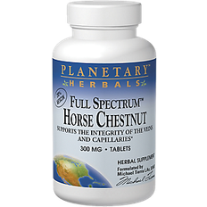 Planetary Herbals Full Spectrum Horse Chestnut, 300 mg, 120 Tablets