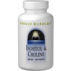 Source Naturals Inositol and Choline 800 mg 50 Tablets