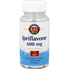 Vitamins & Supplements Kal Ipriflavone Bone Support with Calcium Citrate 600 MG (30 Tablets)