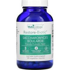 Saccharomyces boulardii Nutricology Restore-Biotic Saccharomyces Boulardii 120 Vegetarian Capsules