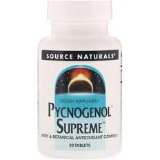 Pycnogenol Source Naturals Pycnogenol Supreme 30 Tablets