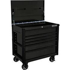 DIY Accessories EX Series Black 41-Inch 6-Drawer Tool Cart with Bumpers instock EX4106TCMBBK