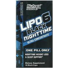 Nutrex Research Lipo6 Black Nighttime Ultra Concentrate 30 Stk.