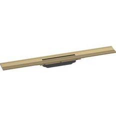 Hansgrohe Douchegoot RainDrain Flex 700mm snijdbaar Geborsteld Brons