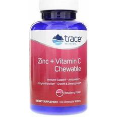 Vitaminer & Kosttilskud Trace Minerals Research Zink C-Vitamin Til At Tygge 60 Blade 60 stk