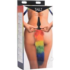 Butt plug tail Tailz Rainbow Tail Silicone Butt Plug