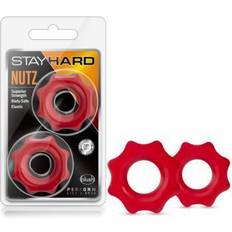 Blush Novelties Cuffs & Ropes Blush Novelties Stay Hard Nutz Red in stock