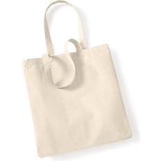 Stofftaschen Westford Mill Canvas Classic Shopper Bag 26 Litres (Pack of 2) (One Size) (Natural)