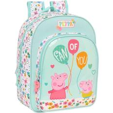 Peppa Pig Zaino Scuola Cosy corner Azzurro Chiaro multi-colore