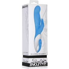 Blå kanin Evolved Blå G-Punkt Kanin Vibrator 200 g