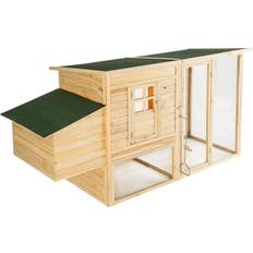 tectake Isabella Chicken Coop House 198x75x102cm