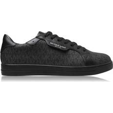 Michael Kors Sneakers Michael Kors Basket Keating À Logo Et Cuir - Noir