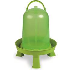 Gaun Poultry drinker with legs 10 l green lemon