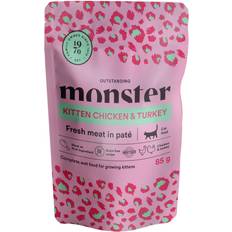 Monster kitten chicken Monster Kitten Chicken & Turkey Cat Pouches