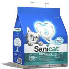 Sanicat Advanced Hygiene Fragrance Free Cat Litter 10l