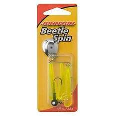 Fishing Gear Johnson Chartreuse Beetle Spin Fishing Lure Yellow