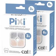 Catit filter Catit Kolfilter Pixi vattenfontän 3-pack