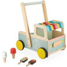 Janod Wooden Pull-Along Ice Cream Cart J08049