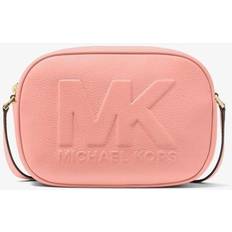 Michael Kors Crossbody Bags Michael Kors Jet Set Medium Embossed Pebbled Leather Crossbody Bag