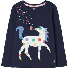 Horses T-shirts Children's Clothing Joules Kid's Ava Cotton-Jersey Long Sleeve Top