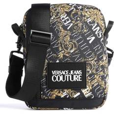 Versace Jeans Couture Logo Couture Crossbody Bag - Black/Gold