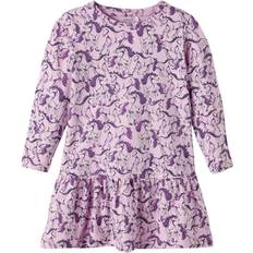 Heste Kjoler Name It Linar Dress - Pink Lavender (13205878)