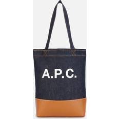 A p c bag A.P.C. Axel Small Shopper Taske - Blå