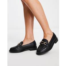 Sorte loafers River Island Wide Fit Sorte løbesneakers