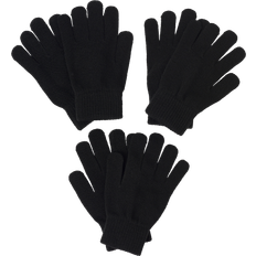 Name It Jungen Fäustlinge Name It Kid's Nknmagic Gloves 3-pack - Black